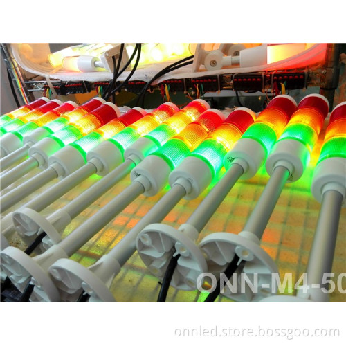 Factory price ONN-M4-50 green led warning strobe light for machines